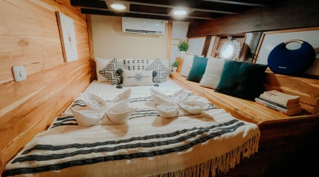 Double Bed Cabin Navila Boat